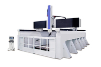 EXTRACNC Router CNC de 5 Ejes para Aluminio, Máquina de Fresado CNC de Metal, Router de Metal de Alta Precisión de 3/5 Ejes