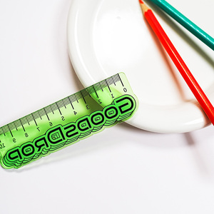 מותאם אישית ברורה סרגל אקריליק שקוף צבע מסוגנן מדידה אביזר בית הספר אביזר מספק אישית - Product Image 4