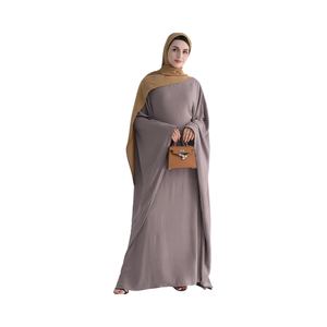 Nouveauté Robe abaya imprimée de luxe pour femmes, ourlet évasé, vêtements islamiques conçus pour l'extérieur pour l'Aïd - Product Image 1