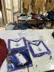 Personalizado su pedido BLUE HOUSE MASTER MASON DELANTAL COLLAR GUANTES CHAQUETA - Product Image 3