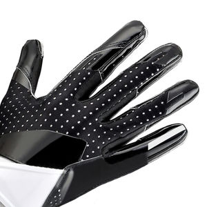 Gants de football américain robustes pour jeunes de nouveau style gants de sport respirants en couleur unie gants de football américain - Product Image 6