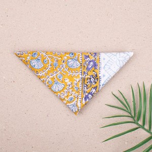 Pañuelo de Algodón Estampado a Mano, Estilo Bohemio Unisex, Ligero - Product Image 5