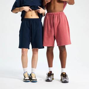 Pantalones cortos de alta calidad de algodón 100% personalizados a la moda para hombre - Product Image 3