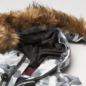 Veste parka d'hiver Design personnalisé Vêtements d'extérieur coupe-vent pour temps froid Veste parka rembourrée pour hommes - Product Image 2