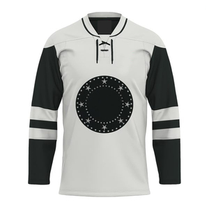 Maillot de hockey sur glace durable et ajusté Maillot d'équipe confortable avec design personnalisé USA et Europe - Product Image 4