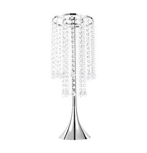 Top más vendido Ventas calientes Diseño moderno Decoración de la boda Soporte de metal de cristal Decoraciones de la boda Florero. - Product Image 2