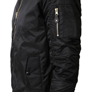 Blousons d'aviateur pour hommes durables et confortables avec un style de rue unique pour l'hiver - Product Image 4