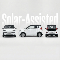 Solutions de transport solaire sur courte distance Quadricycle électrique compact Véhicule électrique pour les projets de mobilité urbaine