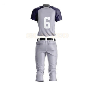 Best Selling Unisex <b>Baseball</b> Uniform Customized Logo Breathable <b>Sets</b> Plus Size Team Wear - Product Image 2