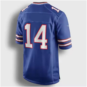 Maillot de football américain unisexe personnalisé, imprimé, en polyester à séchage rapide, respirant, léger, antibactérien, pour équipe - Product Image 2