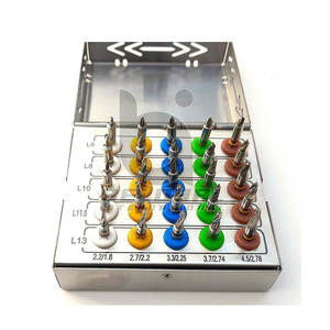 Taladros de implante de control de profundidad con tapón para resultados de cirugía de implante consistente Taladros de cirugía de implante dental - Product Image 6