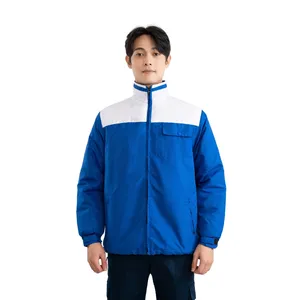 VietNam vente en gros 100% Polyester logo personnalisé veste en cuir veste hommes Jaket hommes femmes en plein air nouveauté 2023