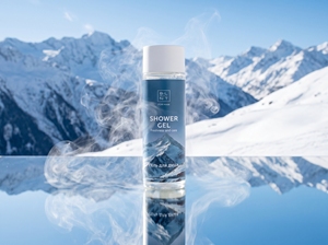 Gel douche et shampoing parfumés 2-en-1 pour hommes 250 ml – Hydrolat de bleuet et D-Panthenol, sans SLS - Product Image 3