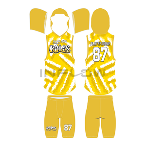 Tenues de football personnalisées de haute qualité 7V7 7on7 Nouveau design avec nom d'équipe et numéro Impression par sublimation Ensemble de maillots de football - Product Image 6