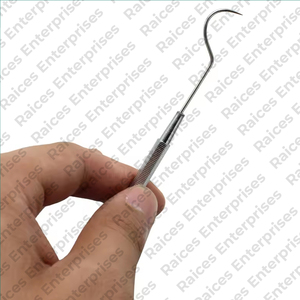 Détartreur dentaire manuel professionnel à double extrémité en acier inoxydable pour la vente en ligne - Product Image 5