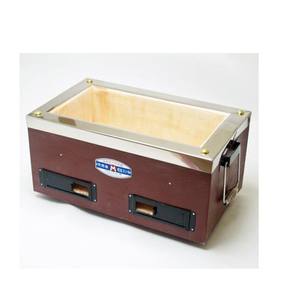 Konro Shichirin-Parrilla de diatomeas recubierta de Metal, parrilla Rectangular de carbón Shichirin, con buena Preservación de calor, 600 - Product Image 1