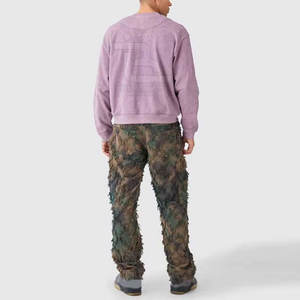 Sudadera de lavado ácido para hombre de calidad superior, a la moda ropa de invierno de talla grande, hecha de poliéster/algodón, transpirable de secado rápido - Product Image 3