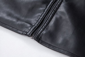 เสื้อแจ็คเก็ตหนังบุรุษแบบสั่งทำปี 2026 สไตล์วินเทจ ผ้าฟลีซ สตรีทแวร์ คอตั้ง ซิป แจ็คเก็ตผ้าแคนวาสสำหรับผู้ชาย ฤดูใบไม้ร่วง ฤดูหนาว - Product Image 4