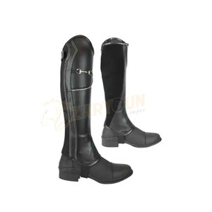 Gran oferta, cuero genuino Premium, equitación, medio Capítulo, cómodo, duradero, diseño personalizable, Color, producto más vendido - Product Image 1