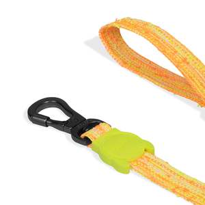 Laisse pour chien réglable, moderne et classique, à dégagement rapide, durable, avec collier lumineux, pour chien, échantillon gratuit, imprimé uni, laisse en corde tressée - Product Image 3