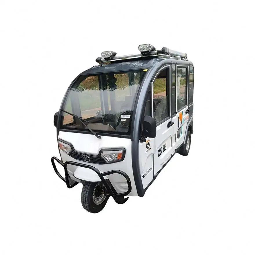 Top Fashion Vending Cart Velo Vehicle Guangzhou Van Three Electric Tricycle