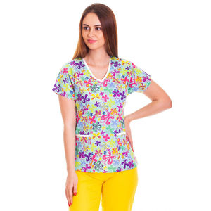 Uniformes Médicos Sublimados Transpirables Unisex, Anti-Decoloración, Alta Durabilidad, Secado Rápido, para Uso Hospitalario - Product Image 4