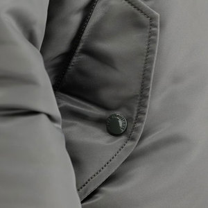 Veste bomber pour homme de qualité supérieure, col montant, légère, imperméable, tissu en nylon et polyester original - Product Image 6