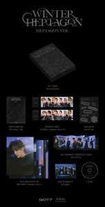 GOT7 - [ WINTER HEPTAGON ] 13ème mini-album KPOP, album le plus vendu en Corée - Product Image 5