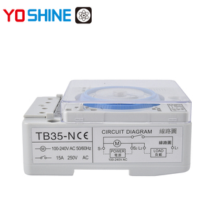 YOSHINE TB35 Mechanical Din <strong>Switch</strong> <strong>Timer</strong> 110V or 240V 15 Minute Adjustable <strong>Timer</strong> Manual or Automatic <strong>Control</strong> OEM/ODM - Product Image 3