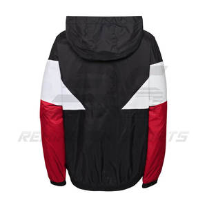 Veste coupe-vent imperméable et respirante pour hommes avec logo imprimé personnalisé Veste d'hiver pour hommes Vêtements de rue confortables Vestes - Product Image 3