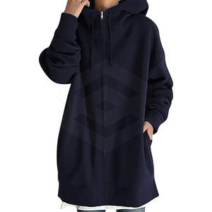 Dernier design de sweat-shirts oversize pour femmes, sweat-shirts à capuche d'hiver, devant 100% coton, écologique, de haute qualité, fabriqué au Pakistan, vêtements de rue - Product Image 1
