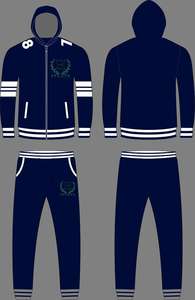 Chándales de alta calidad con etiqueta privada y el mejor diseño, logotipo personalizado, último estilo, lista superior, chándal para hombre - Product Image 2