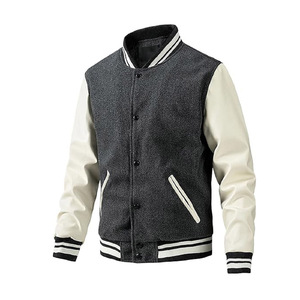 Veste universitaire en laine à la mode pour garçons veste Letterman imprimée de logo personnalisé pour une utilisation en extérieur - Product Image 1