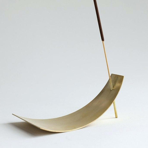 Soporte de incienso de metal de cobre antiguo - Product Image 4