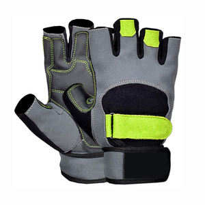 Guantes de entrenamiento para hombres Guantes de levantamiento de pesas de protección completa de La Palma con almohadillas de cojín y guantes de gimnasio de agarre de silicona Robusto - Product Image 2