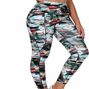 Logo personnalisé Sublimation Seamless Jungle Camo Real Tree Print Forest Hunting Leggings de sport pour femmes téléchargés par Dress Sports - Product Image 5