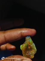 Opale noire Welo d'Éthiopie brute, 100% naturelle, certifiée par un tiers, haute qualité, 10-40 carats, pour la fabrication de bijoux