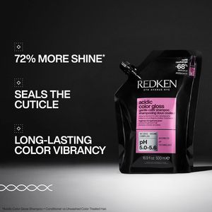 Redken Acidic Color Gloss <b>Shampoo</b> Refill 500ml - Product Image 5