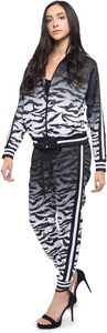 Custom Logo 100% Cotton Sweatshirts <b>and</b> Oversized Track <b>Suits</b> for Men <b>and</b> Women Zipper Jogging Sportswear Sets for Winter - Product Image 2