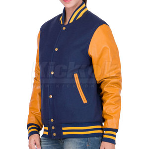 Chaqueta de Invierno de Punto con Botones y Mangas Largas de Alta Calidad para Mujer, Chaqueta Letterman con Estampado Personalizado - Product Image 6