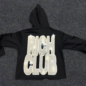 Sweats à capuche d'hiver avec logo personnalisé pour hommes et femmes Sweat-shirt écologique surdimensionné unisexe en polaire de haute qualité à impression numérique - Product Image 2