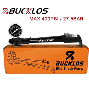 <span class=keywords><strong>Pompe</strong></span> à air <span class=keywords><strong>pour</strong></span> vélo BUCKLOS <span class=keywords><strong>haute</strong></span> <span class=keywords><strong>pression</strong></span> 400 Psi avec manomètre <span class=keywords><strong>pour</strong></span> fourche et <span class=keywords><strong>amortisseur</strong></span> de suspension arrière <span class=keywords><strong>VTT</strong></span> - Product Image 1