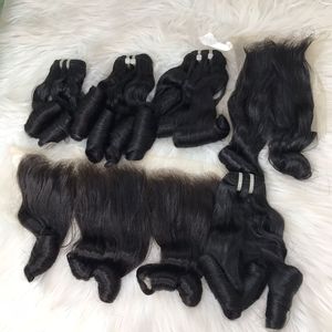 ผมมนุษย์หยิกเป็นลอนสำหรับผู้หญิงผมต่อจากเวียดนาม - Product Image 2