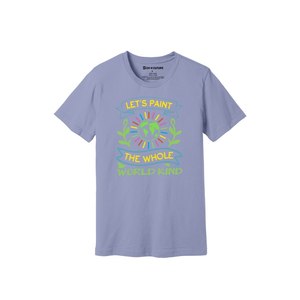 Gentillesse thèmes imprimer 100% coton tissu T-shirt 160-180 à lourd GSM 12 couleurs disponibles personnalisé votre propre conception et placement - Product Image 5