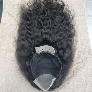 Perruques en cheveux humains naturels bouclés indiens Remy pour dentelle frontale 5x5 sans colle, dentelle transparente - Product Image 6