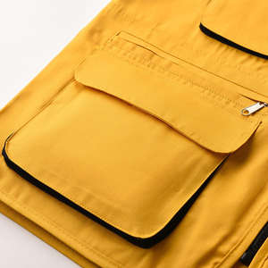 Vêtement de travail haute visibilité, veste de sécurité sans manches avec bande réfléchissante pour les travailleurs du bâtiment et les travailleurs en extérieur - Product Image 6