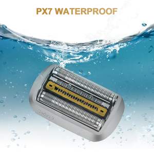 Cabezal de Repuesto para Afeitadora Eléctrica Triple y Doble, Cuchilla Impermeable IPX7 para Afeitadoras de Cara y Cuerpo, Lavable - Product Image 5