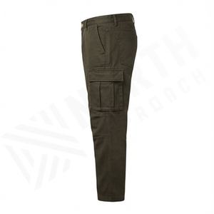 Breathable 100% Cotton Streetwear Ski Pants Outdoor Baggy <b>Cargo</b> <b>Trousers</b> <b>Men</b> Multi Pocket Stylish Winter Pants Customized Colo - Product Image 3