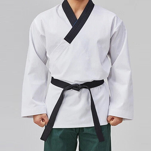 Material de alta calidad hecho artes marciales desgaste Taekwondo uniformes diseño personalizado tela transpirable Taekwondo uniforme - Product Image 4