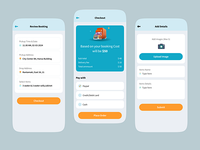 Conception d'application mobile de réservation de camion en ligne | Application de réservation de véhicules Android/IOS | Développement d'applications de réservation de camions
